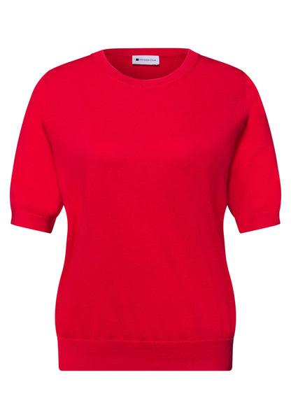 Kurzarm Pullover mit Rundhals