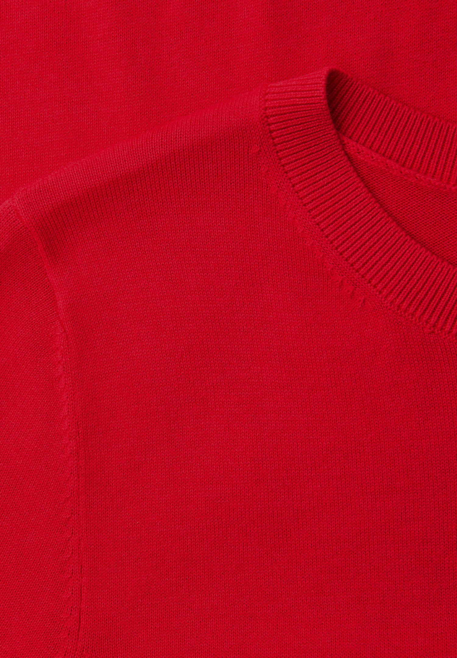 Kurzarm Pullover mit Rundhals