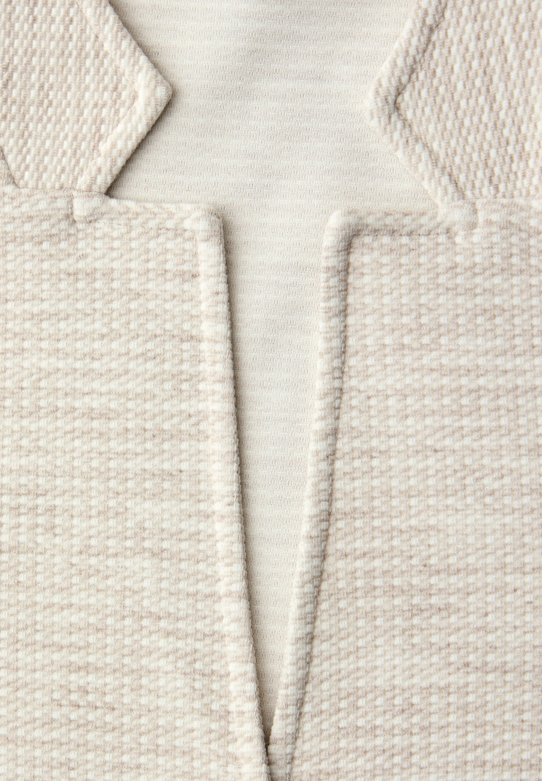 Blazer mit Struktur aus Jersey