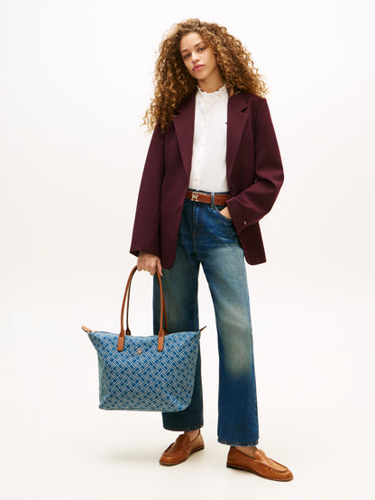 Flag Denim Tote Bag