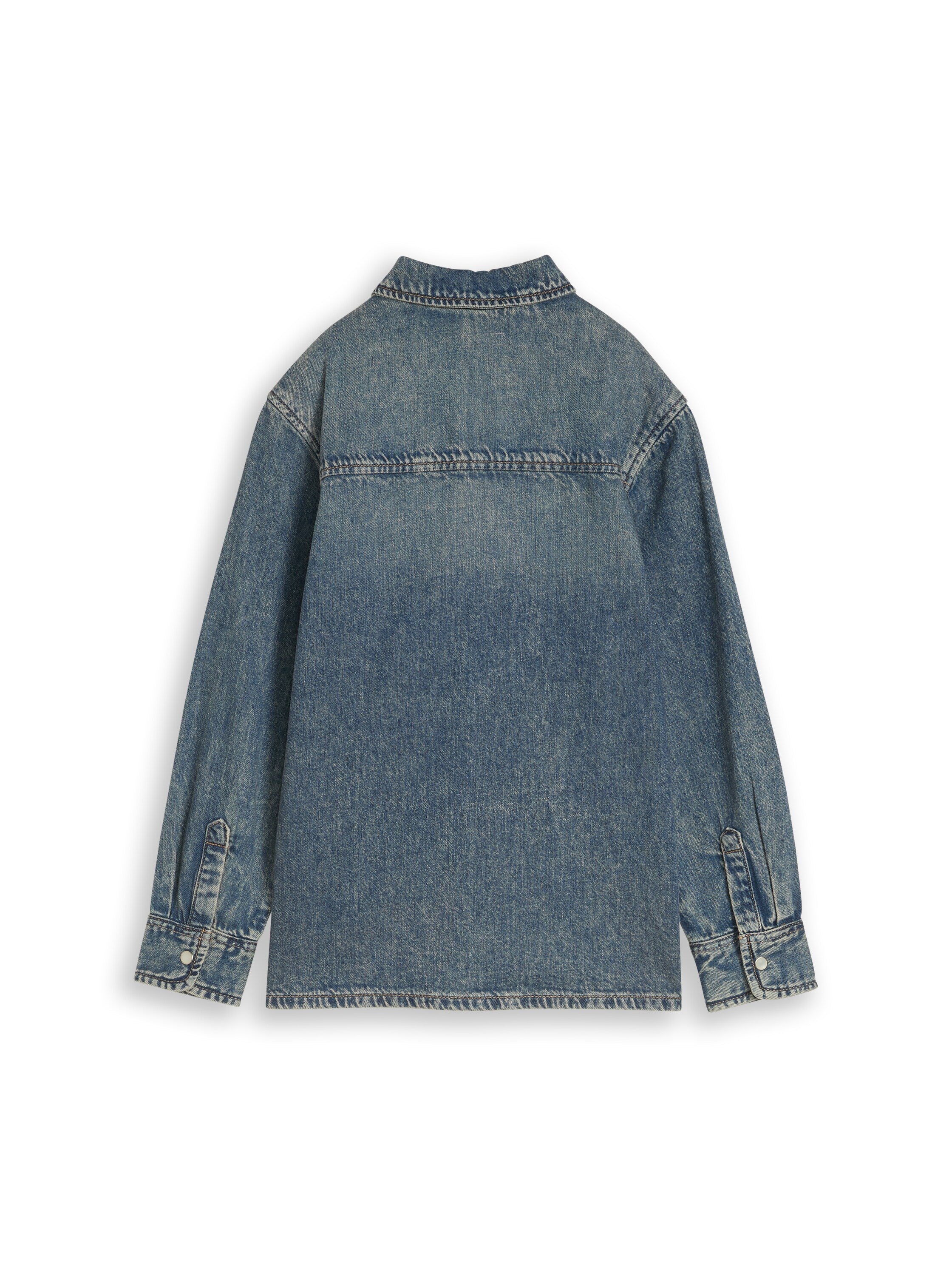 Regular Fit Jeanshemd mit Baumwolle