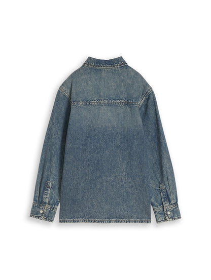 Regular Fit Jeanshemd mit Baumwolle