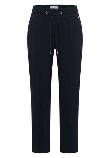 Mid Waist Slim Leg Hose im Casual Fit
