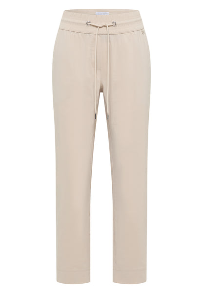Mid Waist Slim Leg Hose im Casual Fit