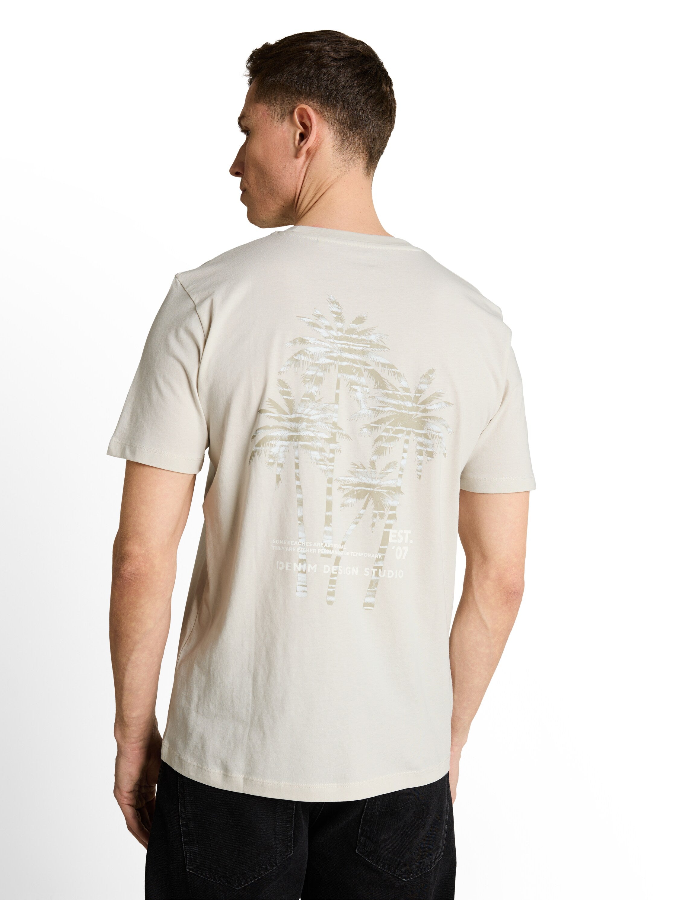 T-Shirt mit Rückenprint