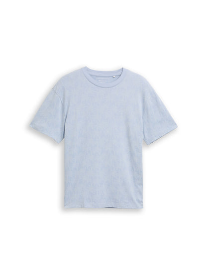 Relaxed Fit T-Shirt mit Palmenprint