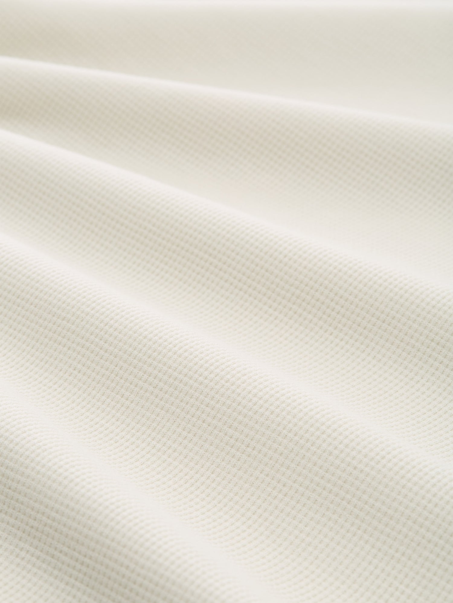 Henley T-Shirt mit Waffelstruktur