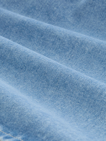Jeans Skort in Wickel-Optik