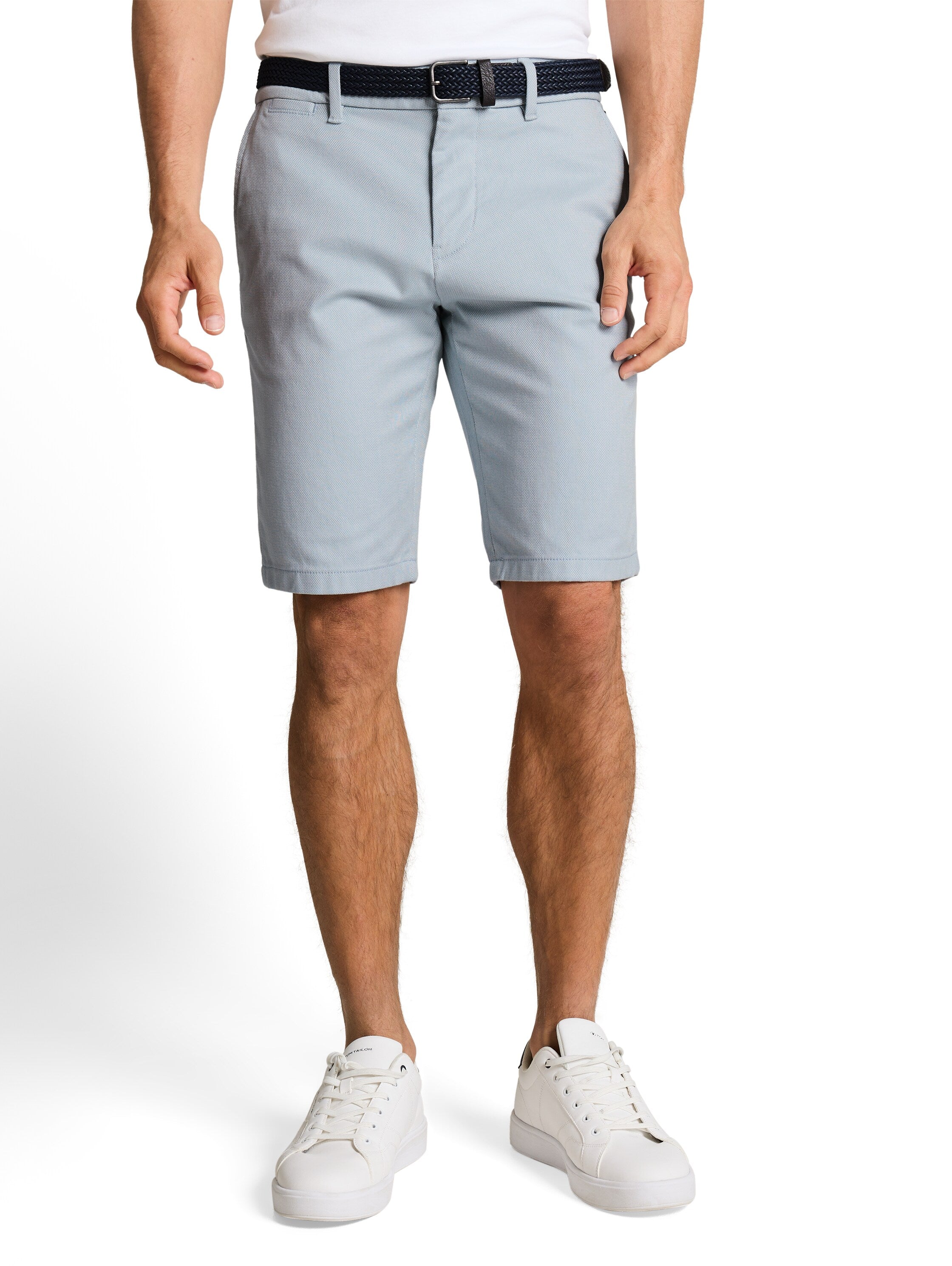 TTSLIM Chino Shorts mit Gürtel