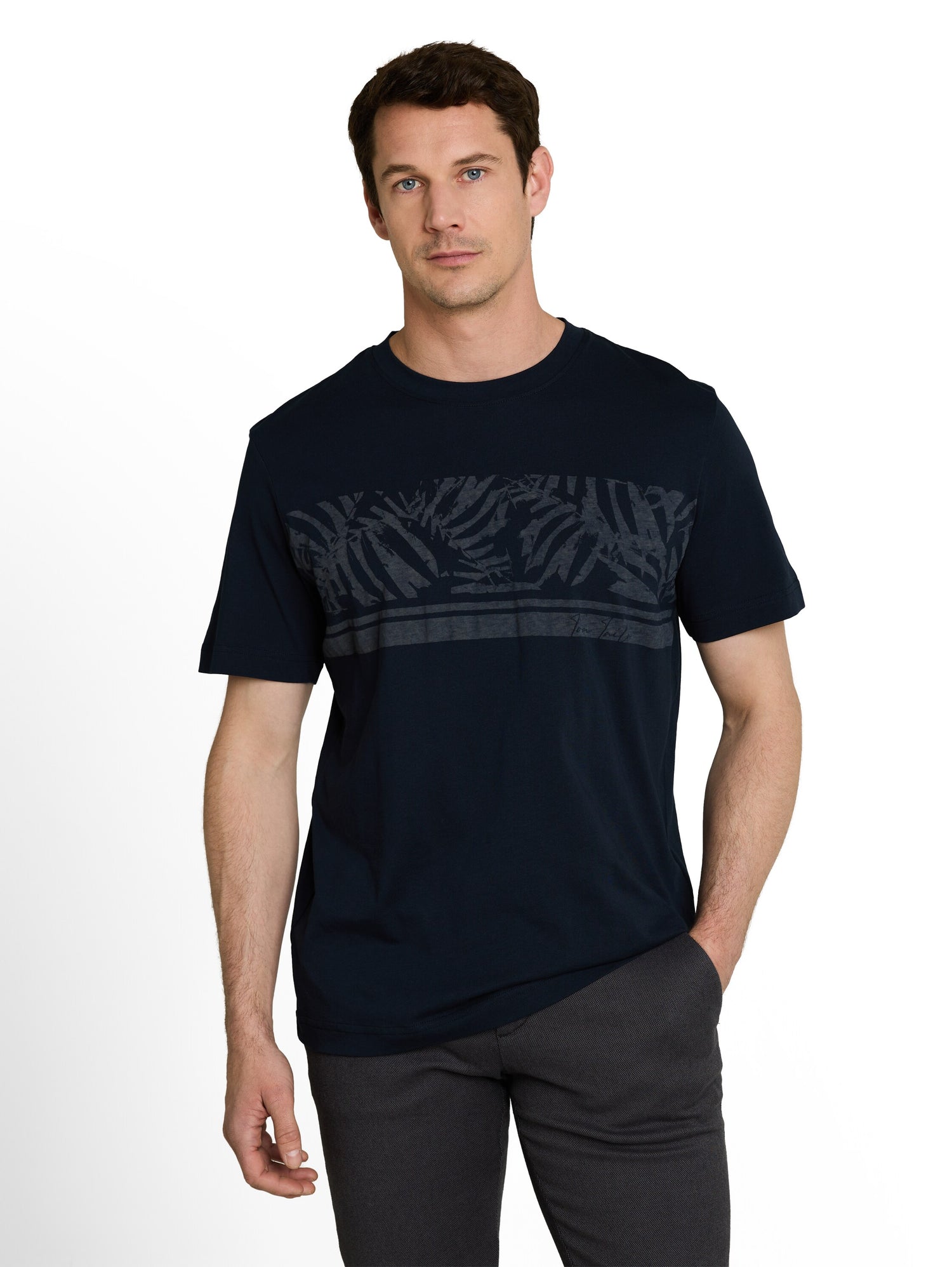 T-Shirt mit Inside-Out Print