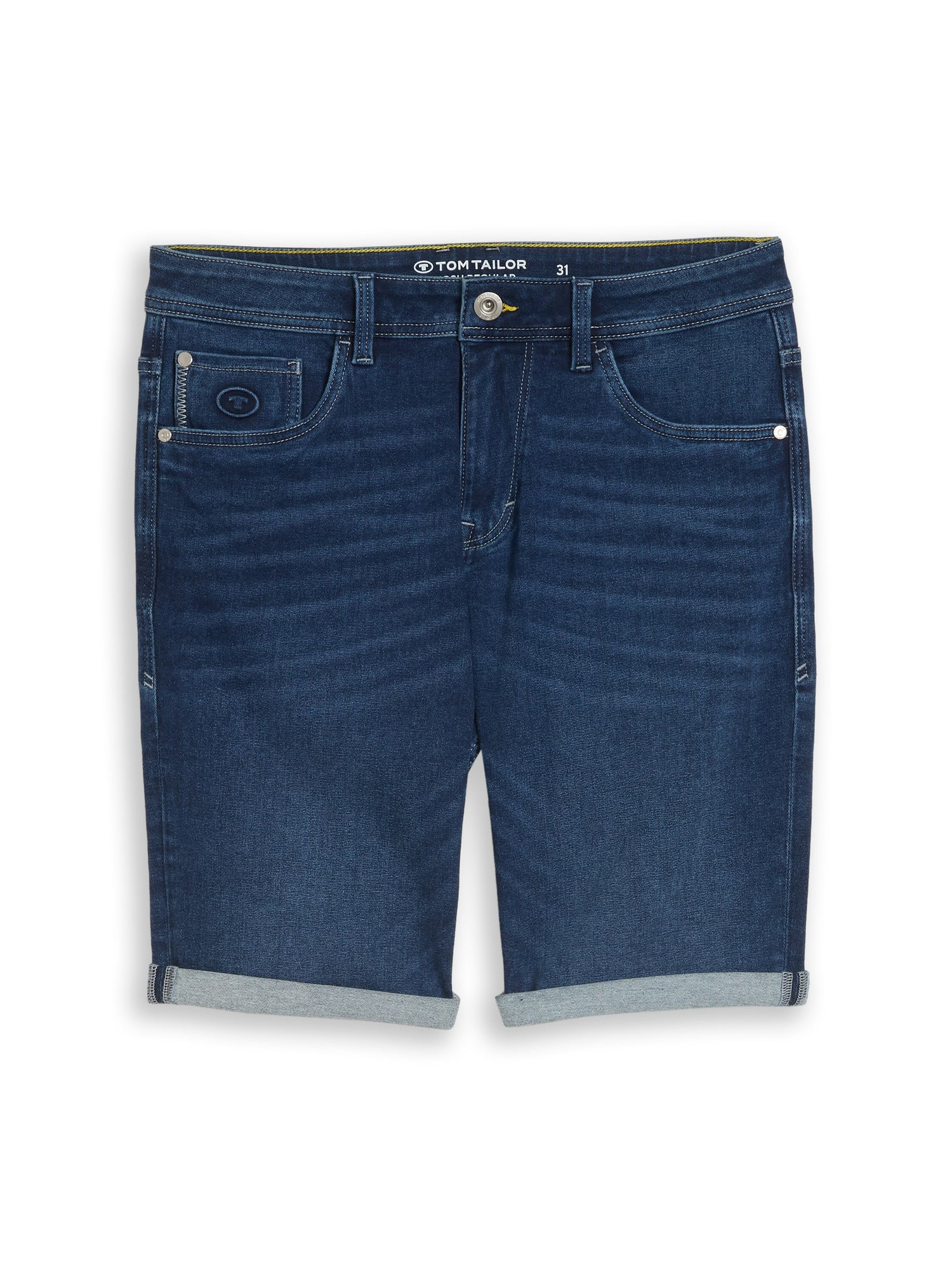 TTJOSH REGULAR SLIM Jeans Shorts mit Superstretch