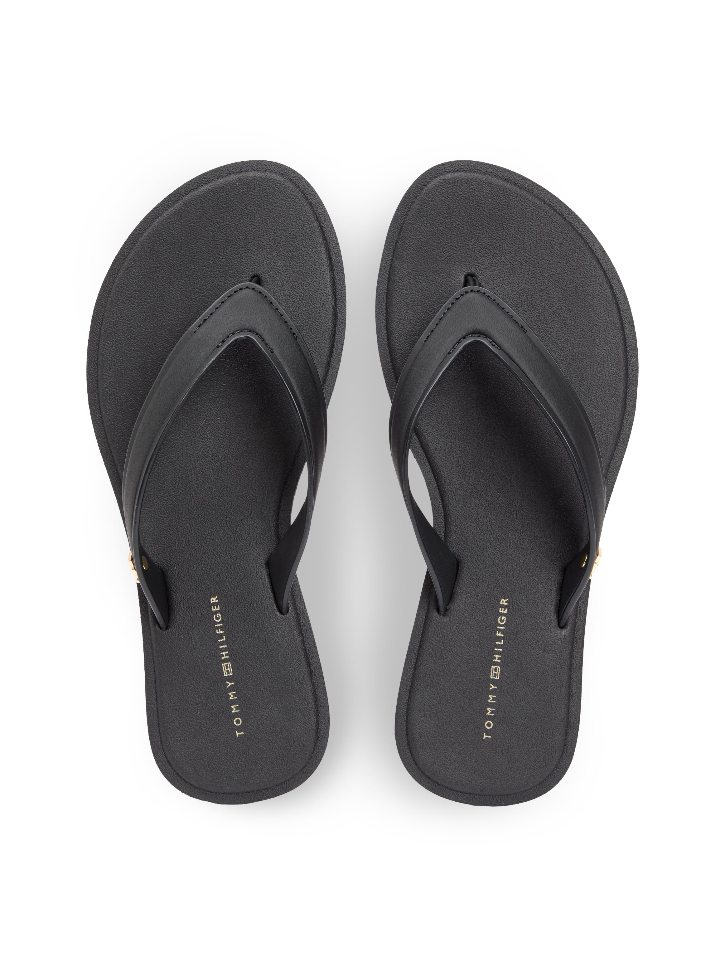 Chic TH Monogram Flip-Flops