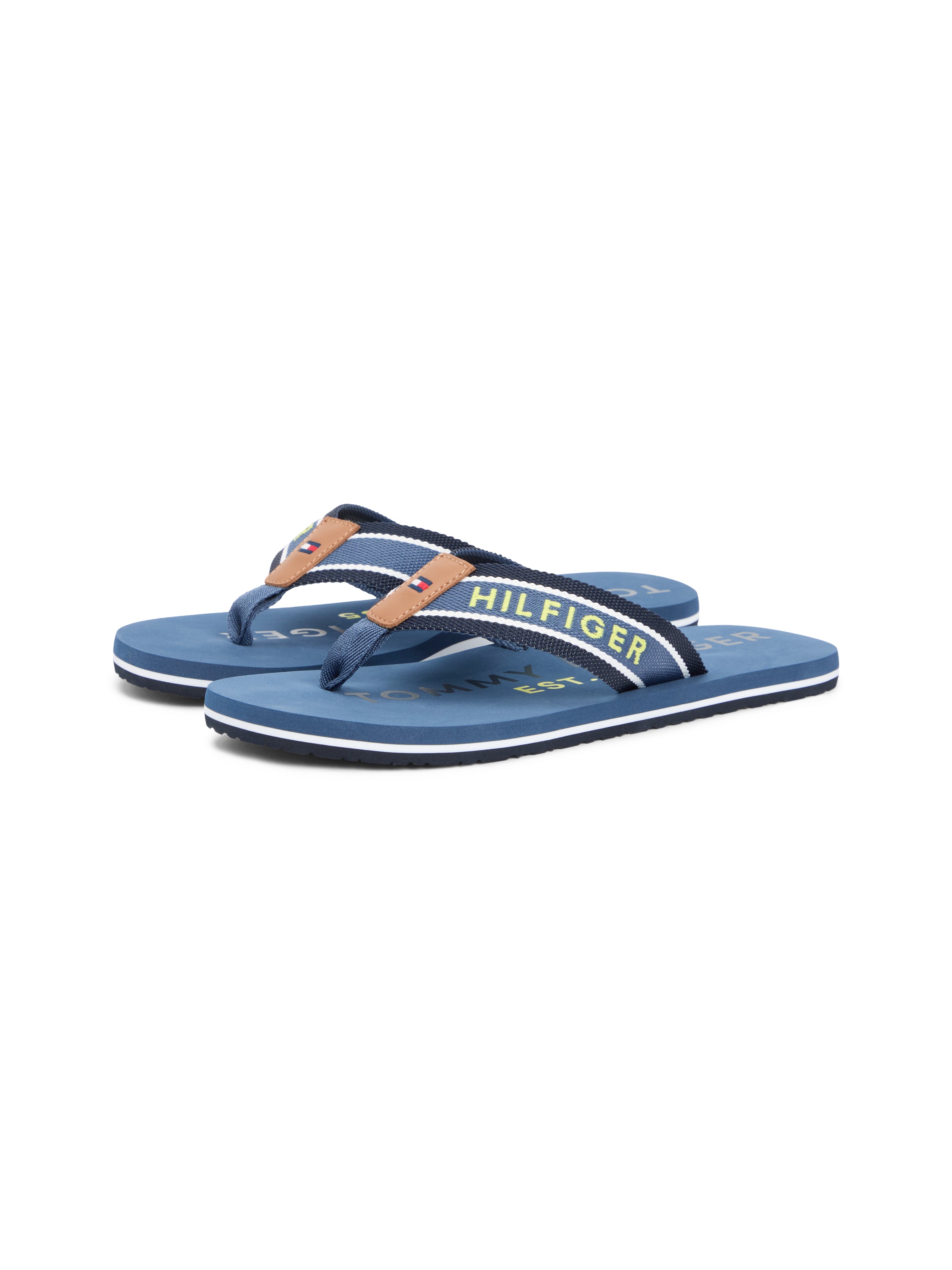Webbing Strap Logo Flip-Flops