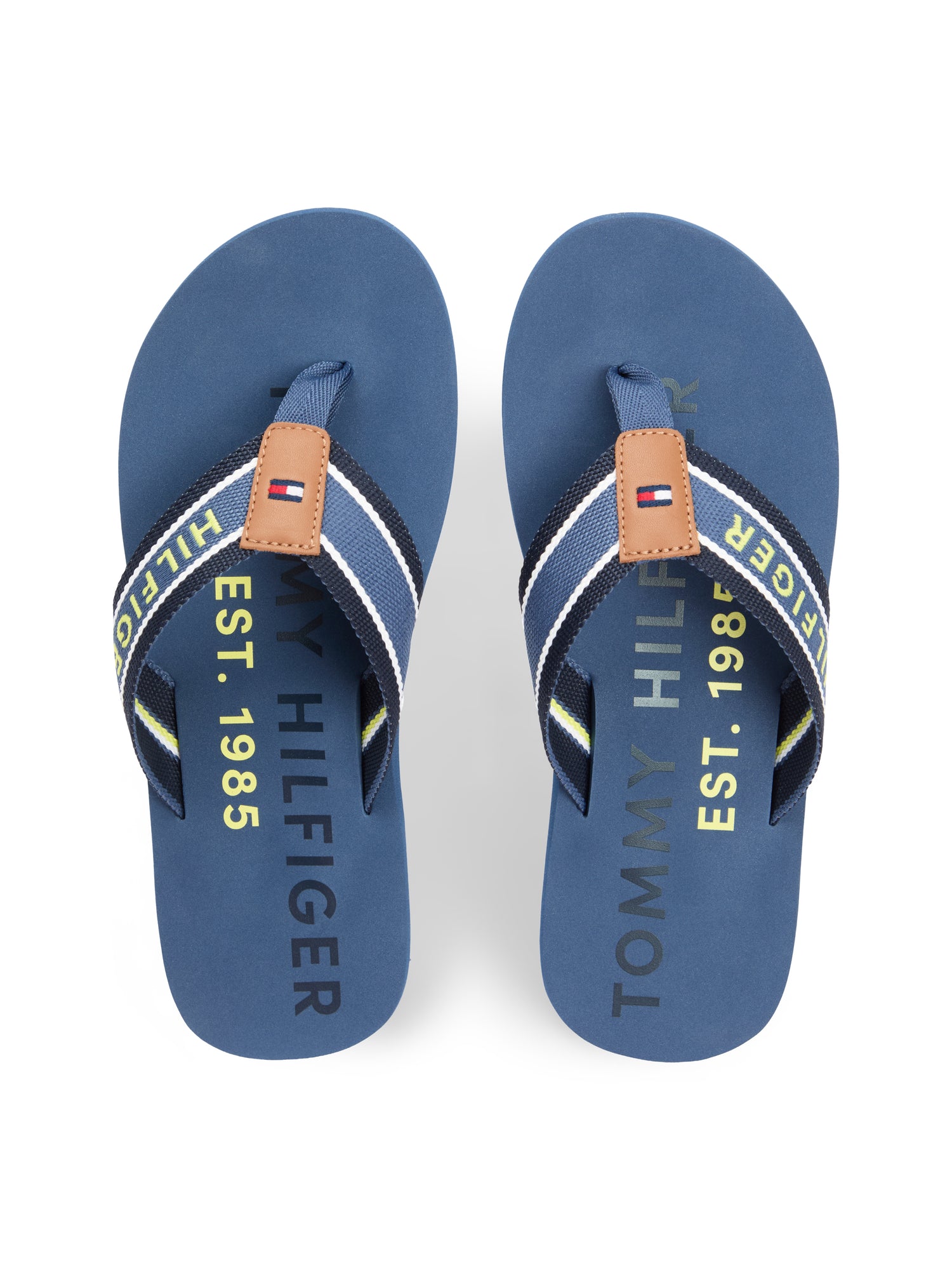 Webbing Strap Logo Flip-Flops