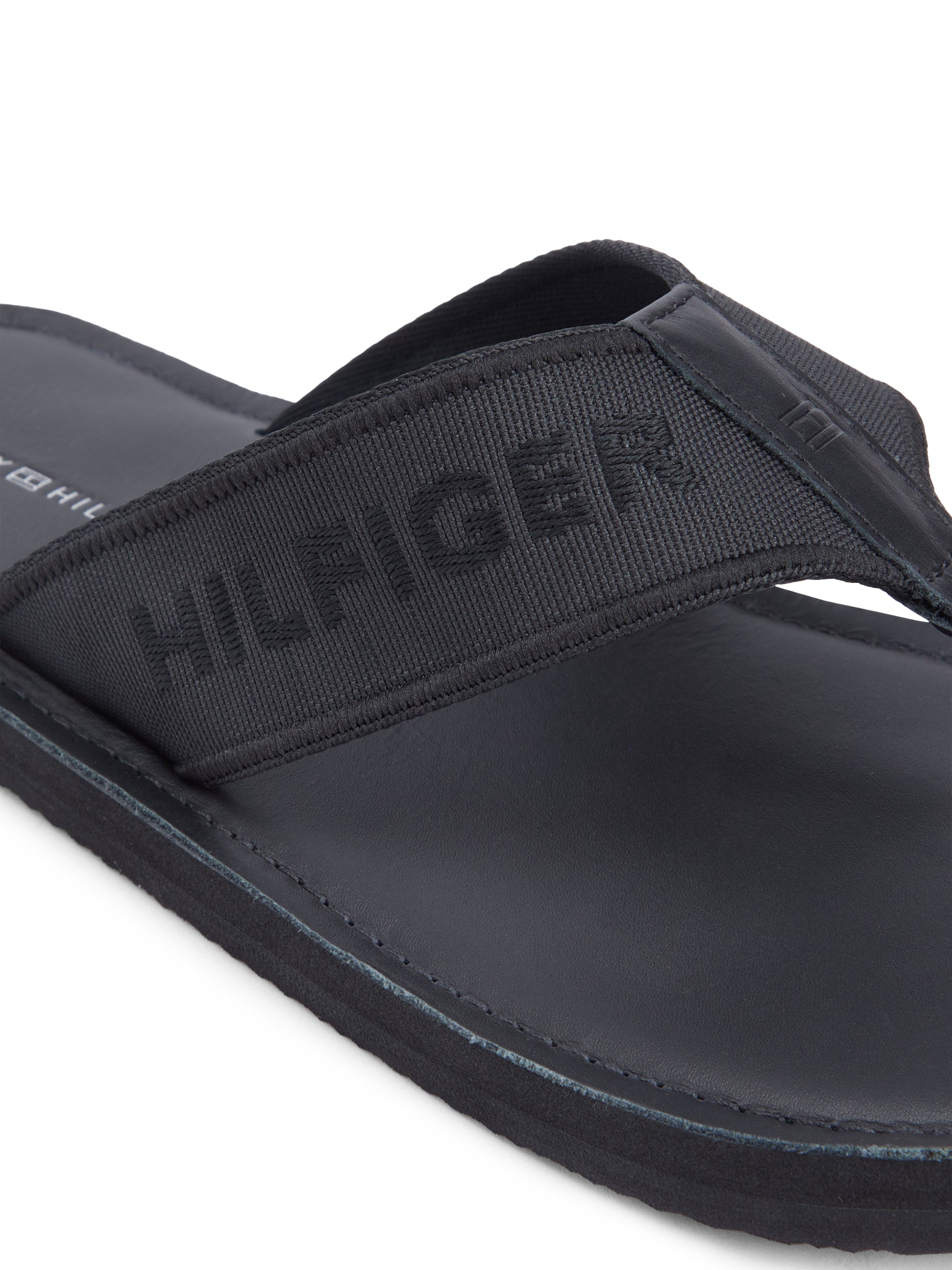 Jacquard Logo Flip-Flops