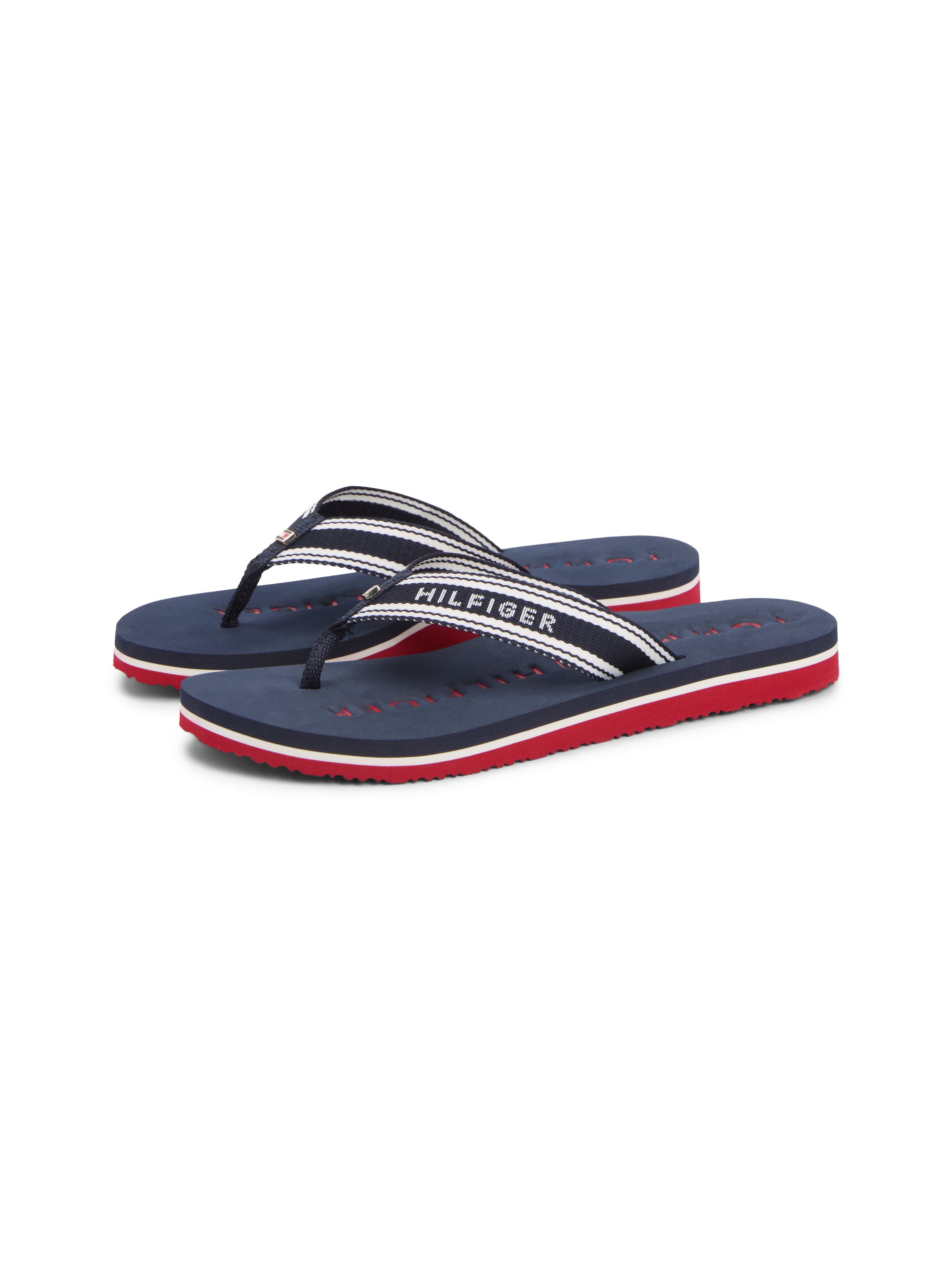 Webbing Strap Signature Flip-Flops
