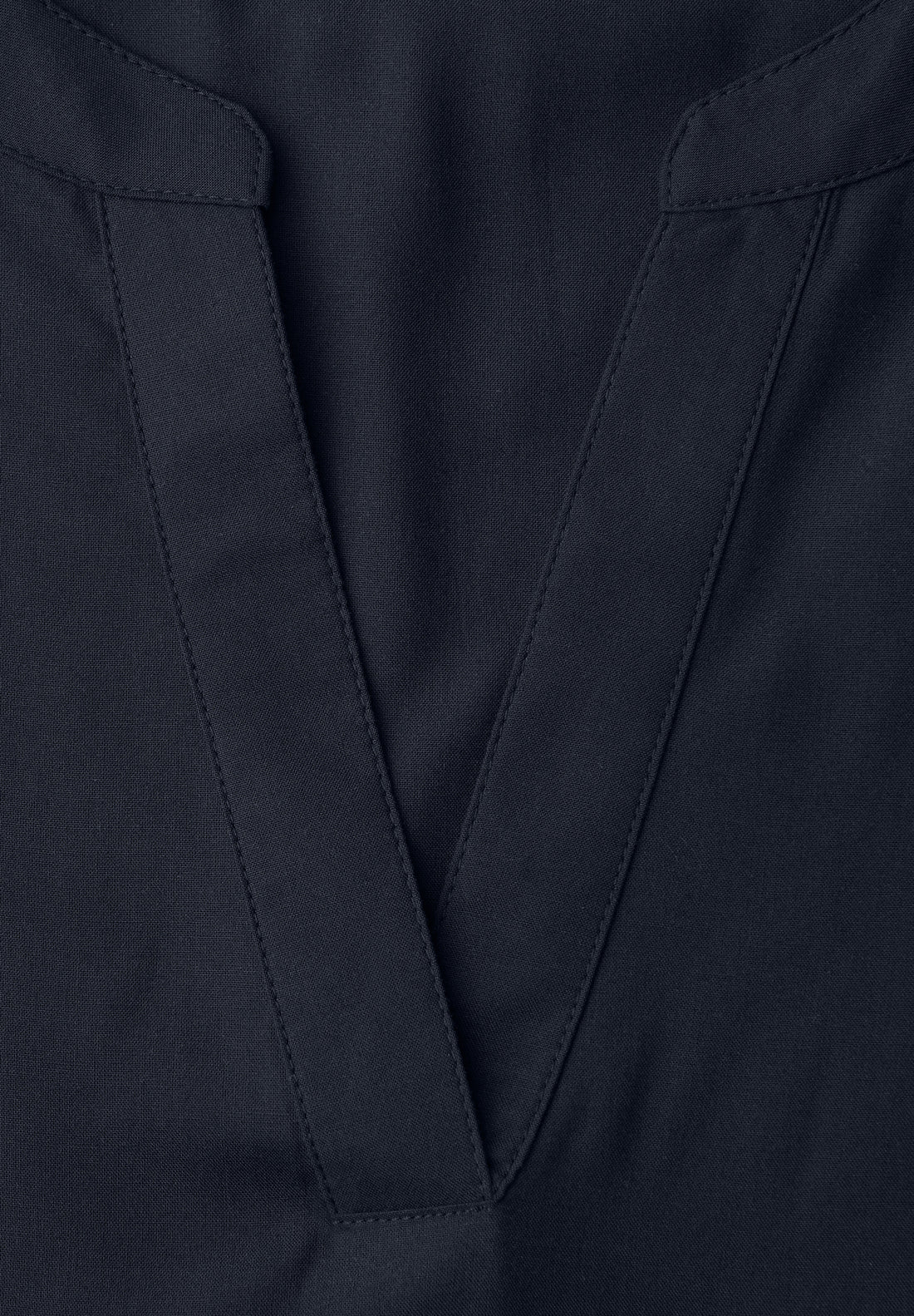 Kurzarm Bluse mit Turn-Up
