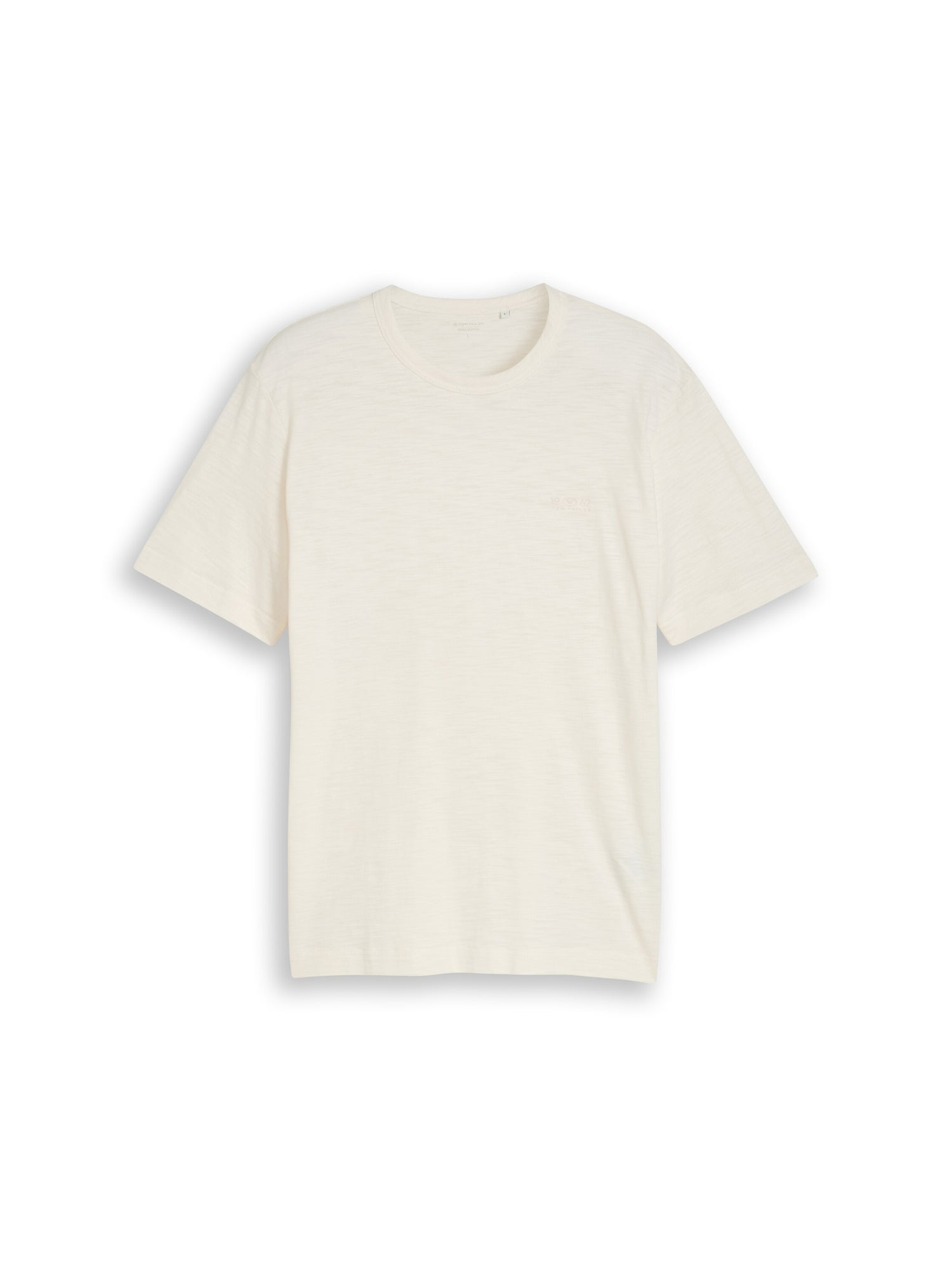 T-Shirt in Melange-Optik