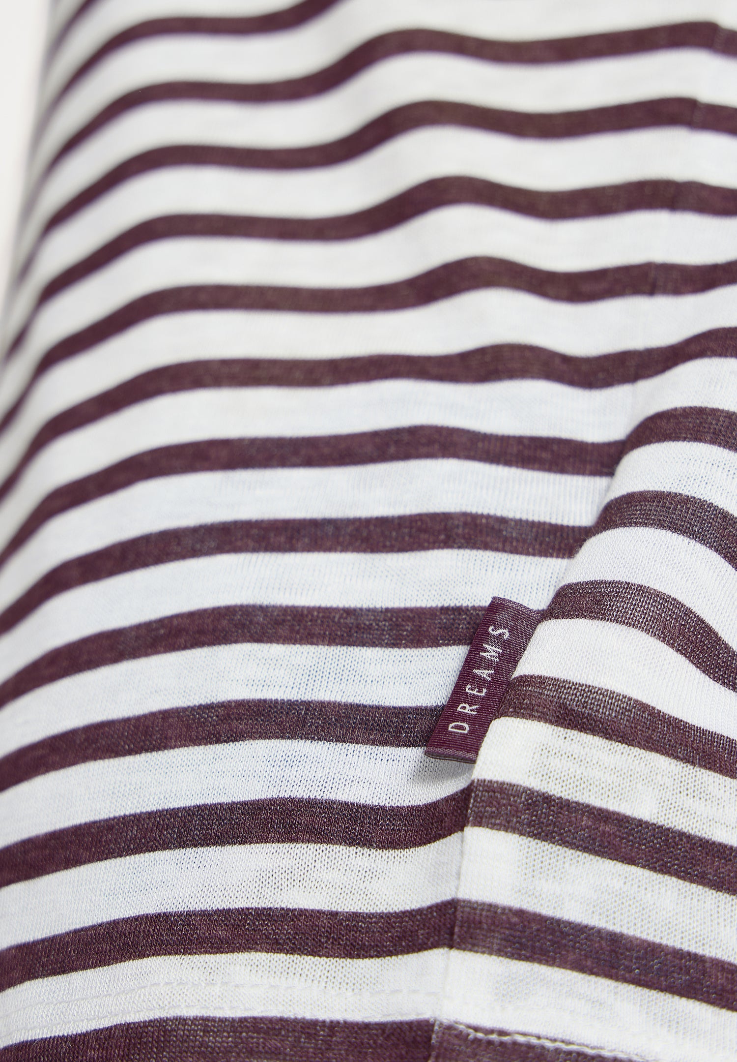 T-Shirt mit Boatneck und Streifen