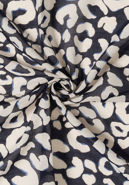 Bandana aus Baumwolle mit Leo-Muster