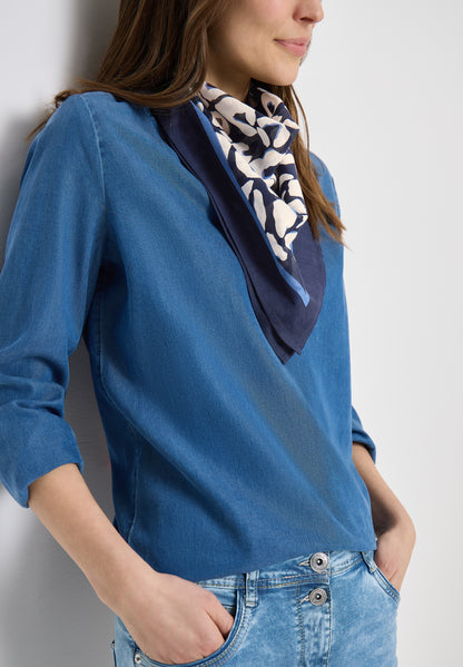 Bandana aus Baumwolle mit Leo-Muster