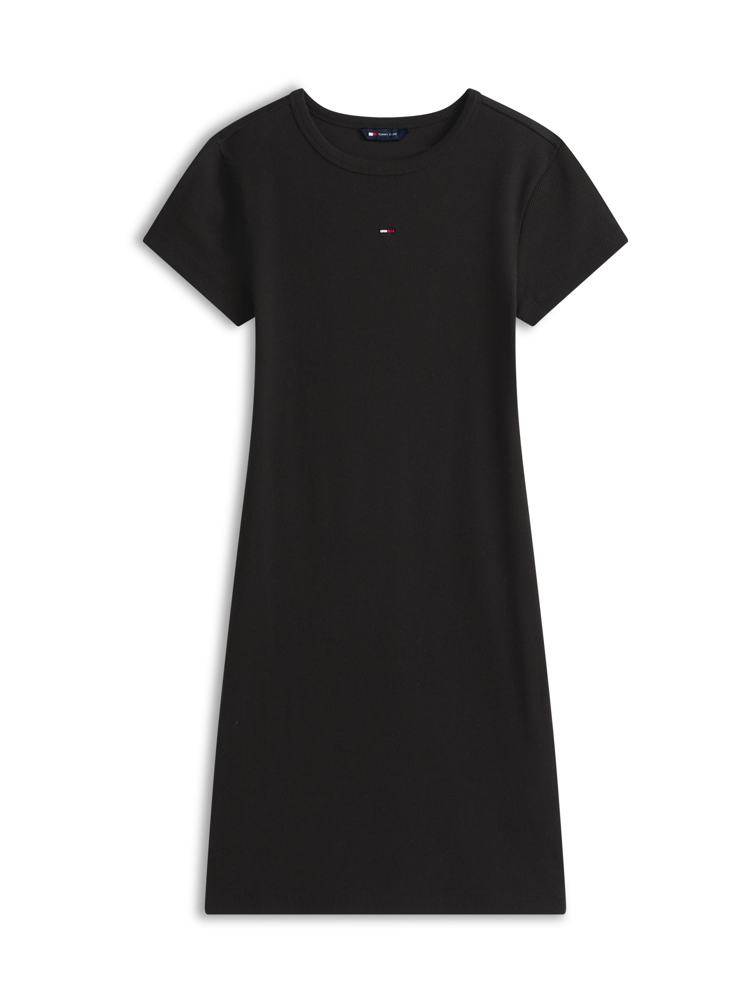 Flag Slim Ribbed Mini Bodycon Dress