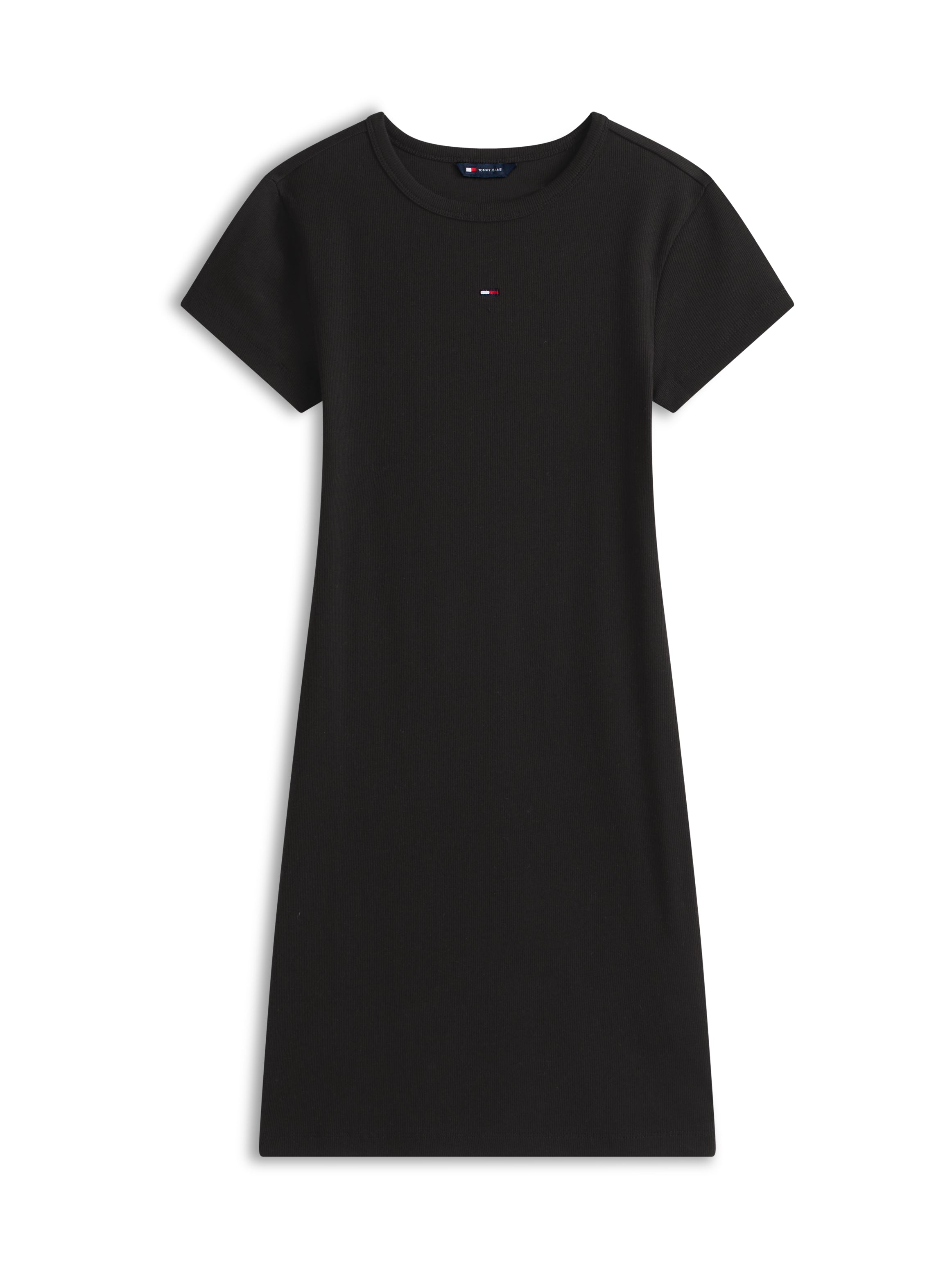 Flag Slim Ribbed Mini Bodycon Dress