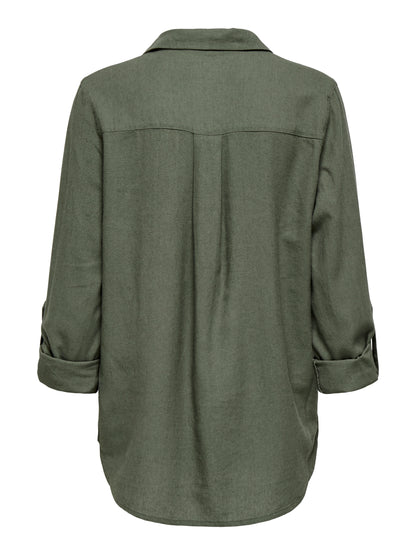 ONLGOA 3/4 STRAP LINEN BL SHIRT CC PNT