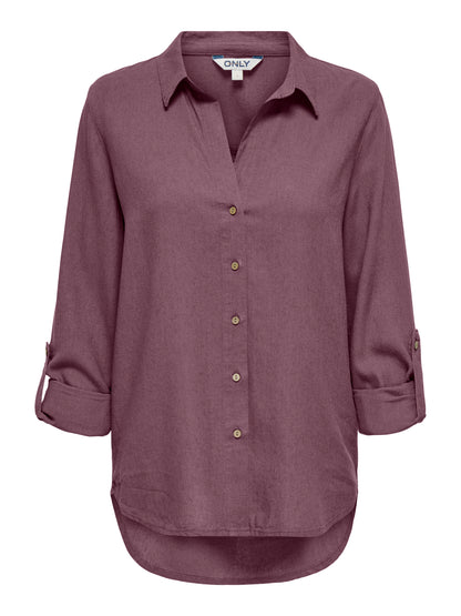 ONLGOA 3/4 STRAP LINEN BL SHIRT CC PNT