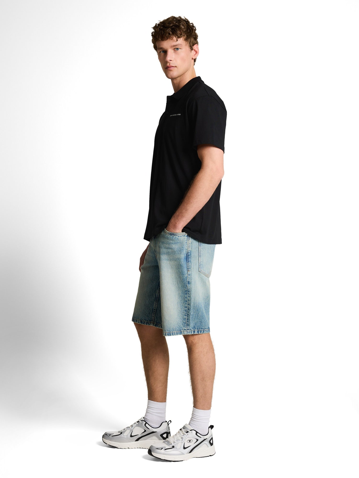 Relaxed Fit Poloshirt aus Baumwolle
