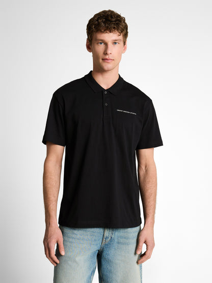 Relaxed Fit Poloshirt aus Baumwolle