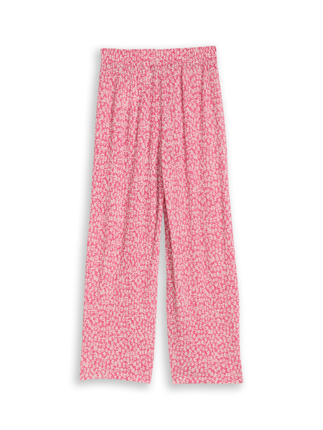 Wide Leg Hose mit Struktur