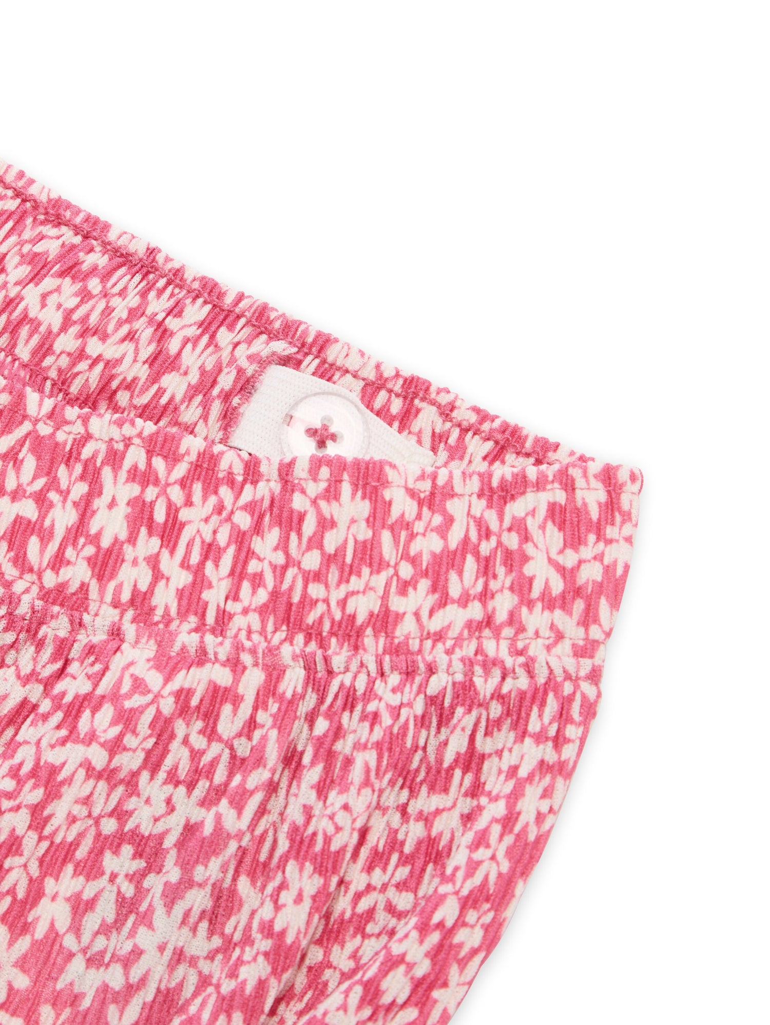 Wide Leg Hose mit Struktur