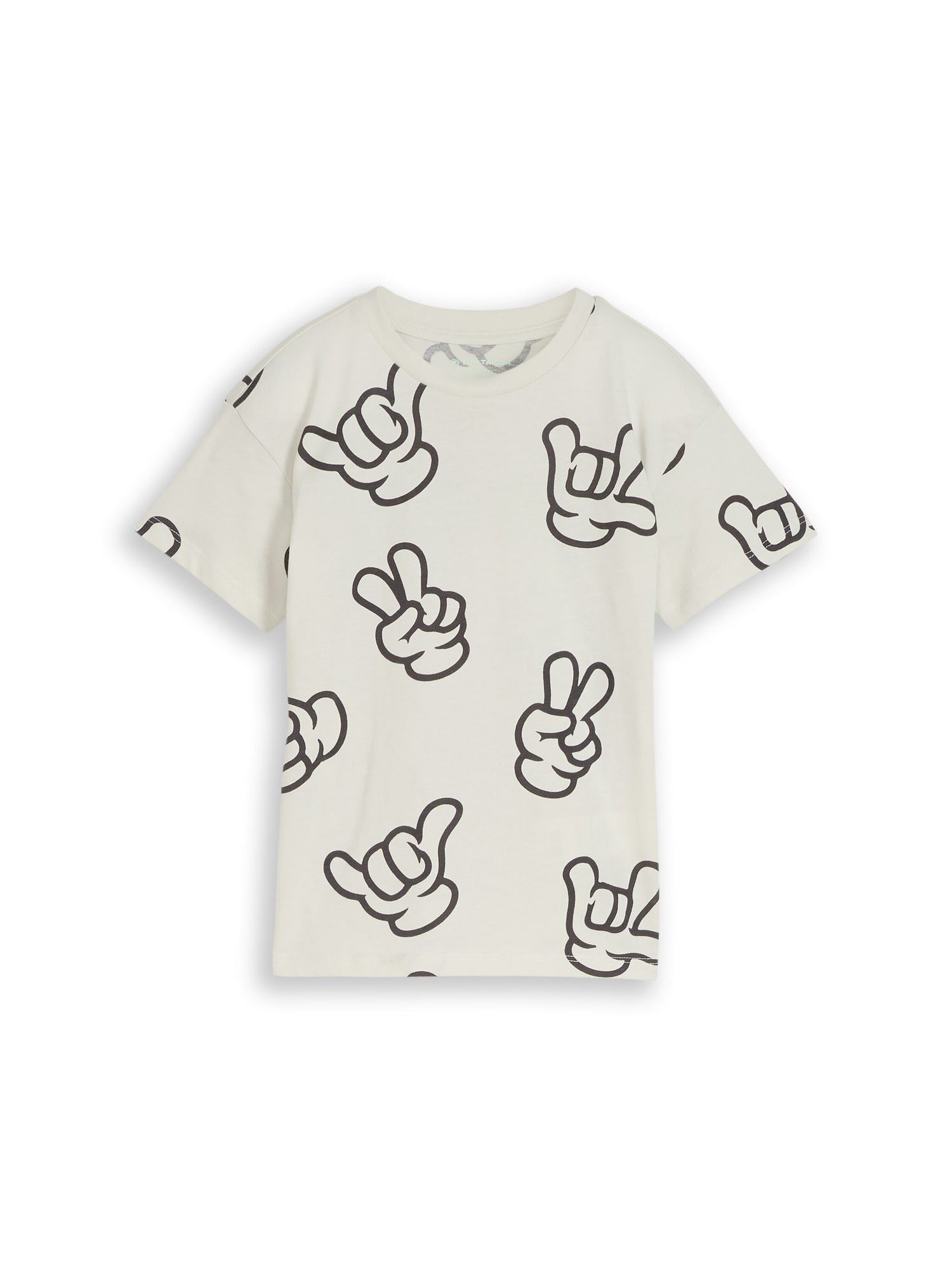 Oversize T-Shirt mit Muster