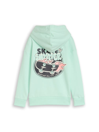 Oversize Hoodie Sweatshirt mit Rückenprint