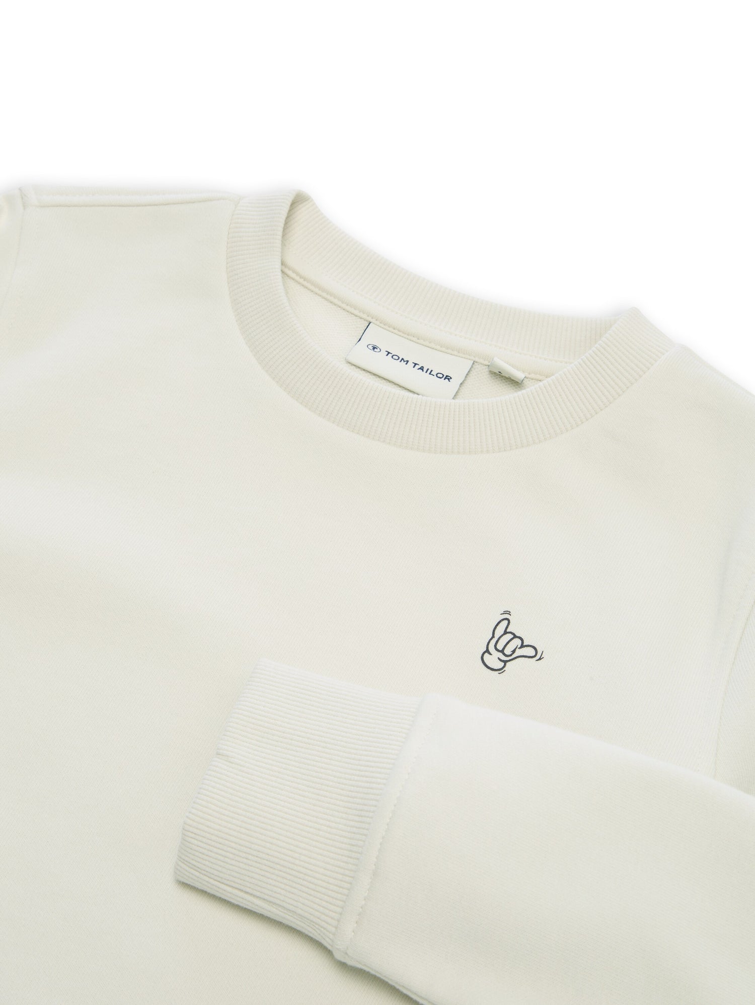 Basic Sweatshirt mit Print