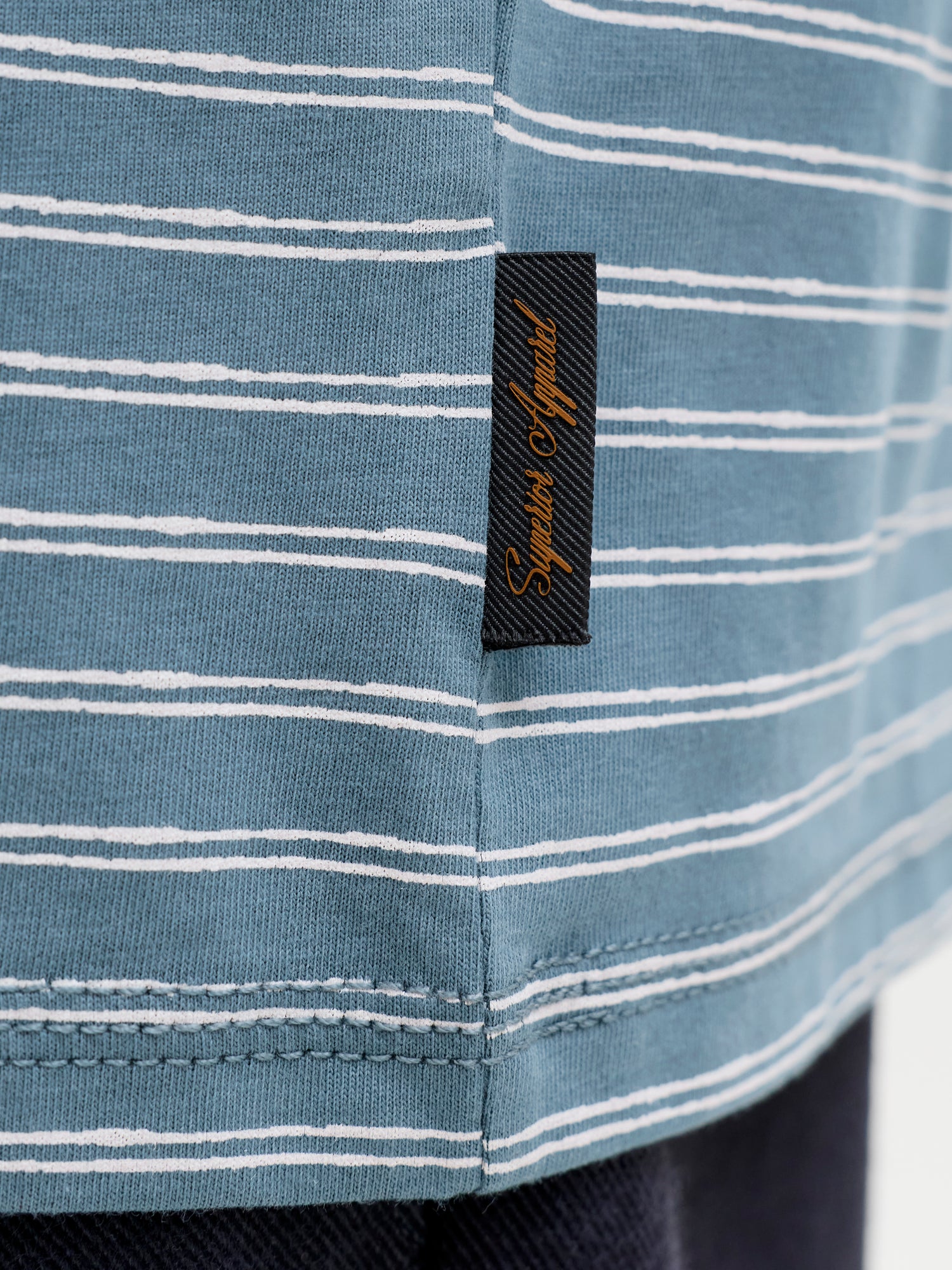 JJDEVIN DAYTONA STRIPED TEE SS CREW NECK