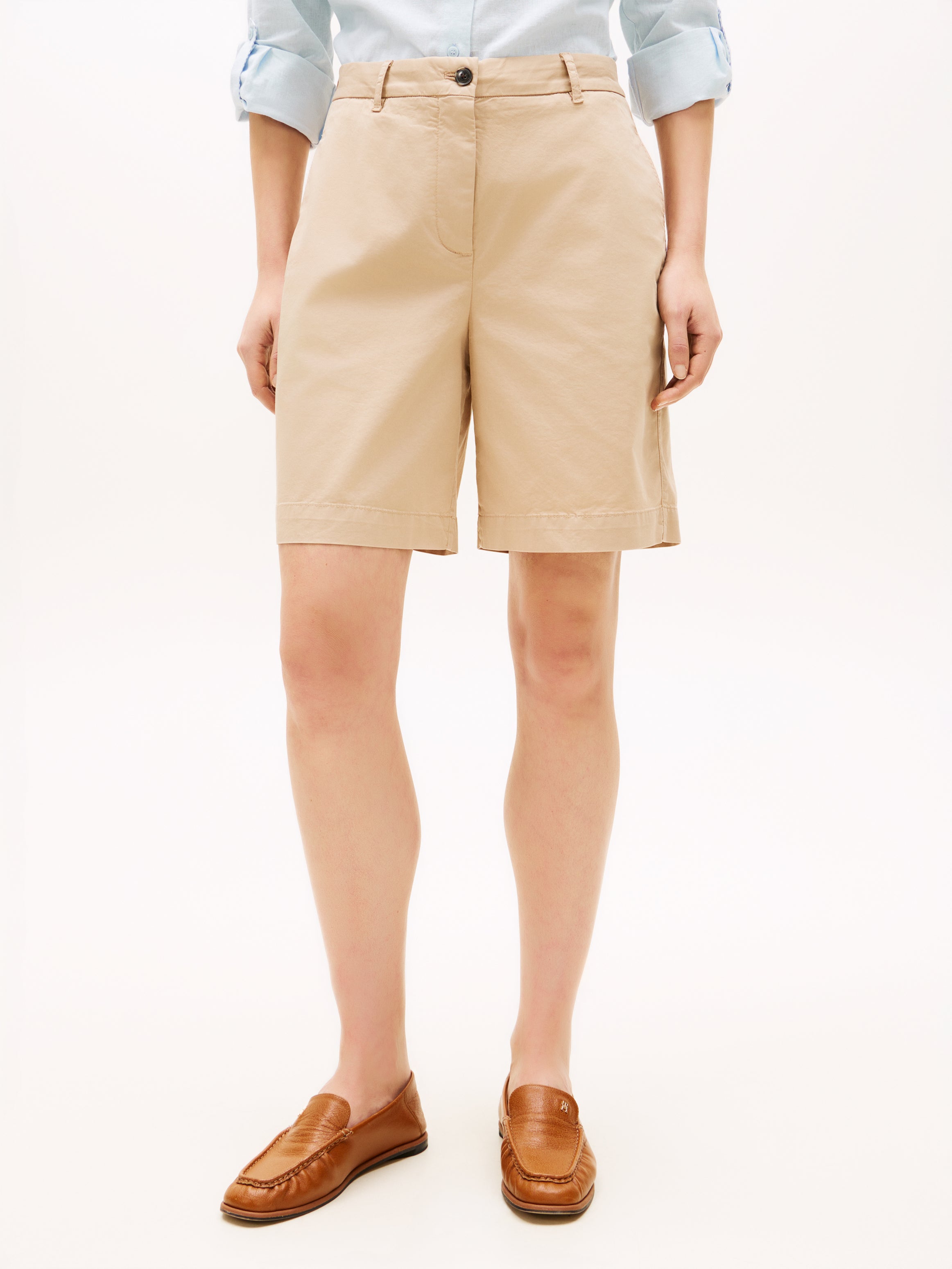 Washed Regular Chino Shorts