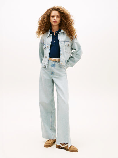 Heritage Relaxed Short Denim Trucker Jacket