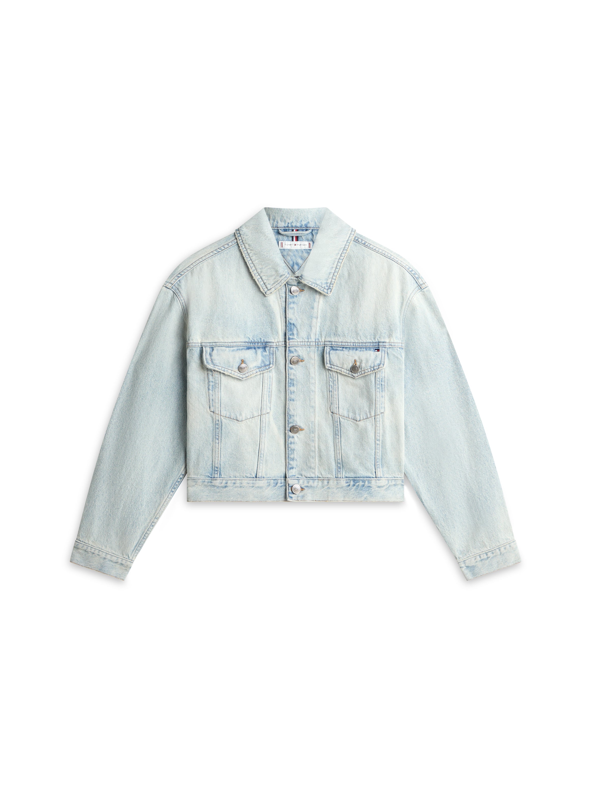 Heritage Relaxed Short Denim Trucker Jacket
