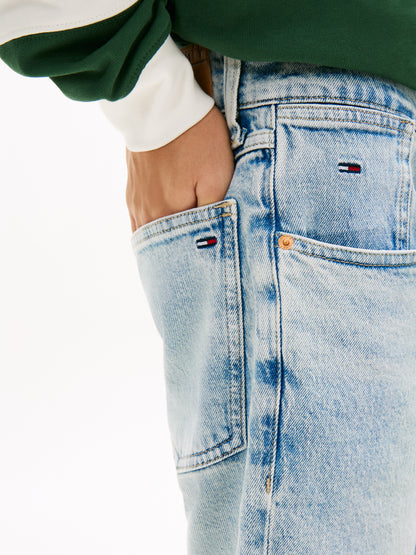 Ronnie Whiskered Five-Pocket Slim Denim Shorts