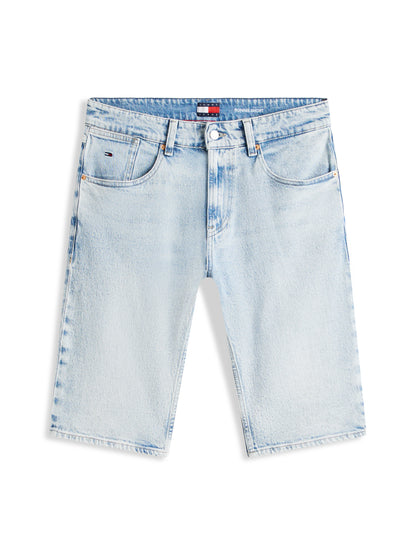 Ronnie Whiskered Five-Pocket Slim Denim Shorts