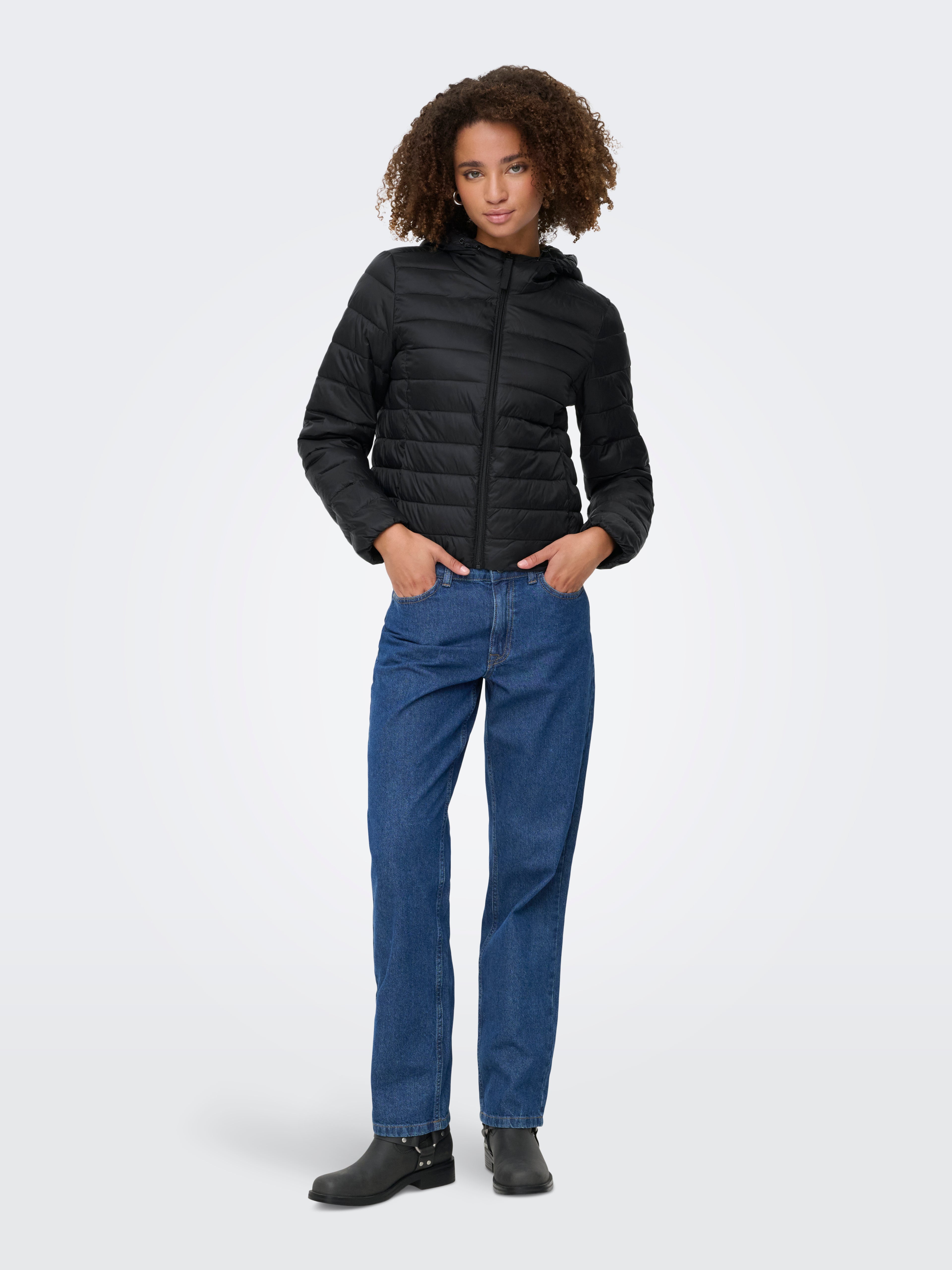 ONLTAHIA LW QUILTED HOOD JKT NOOS OTW