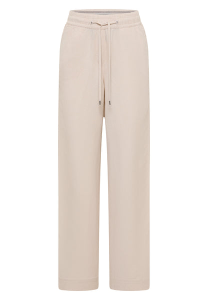 Wide Leg Hose im Loose Fit aus Leinenmix
