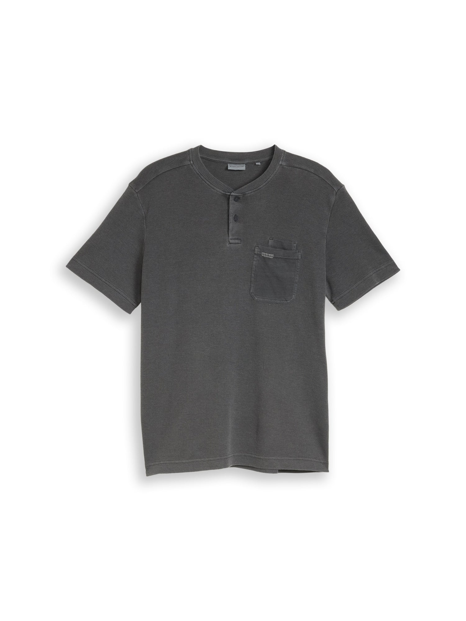 Henley T-Shirt mit Brusttasche