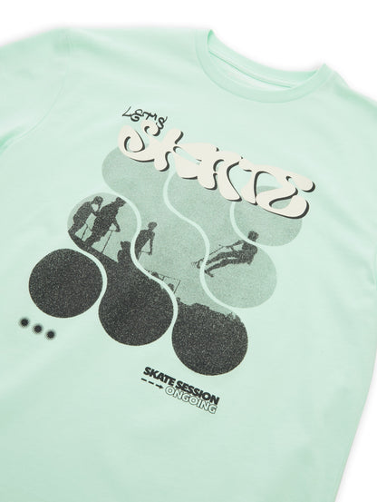 Oversize T-Shirt mit Print