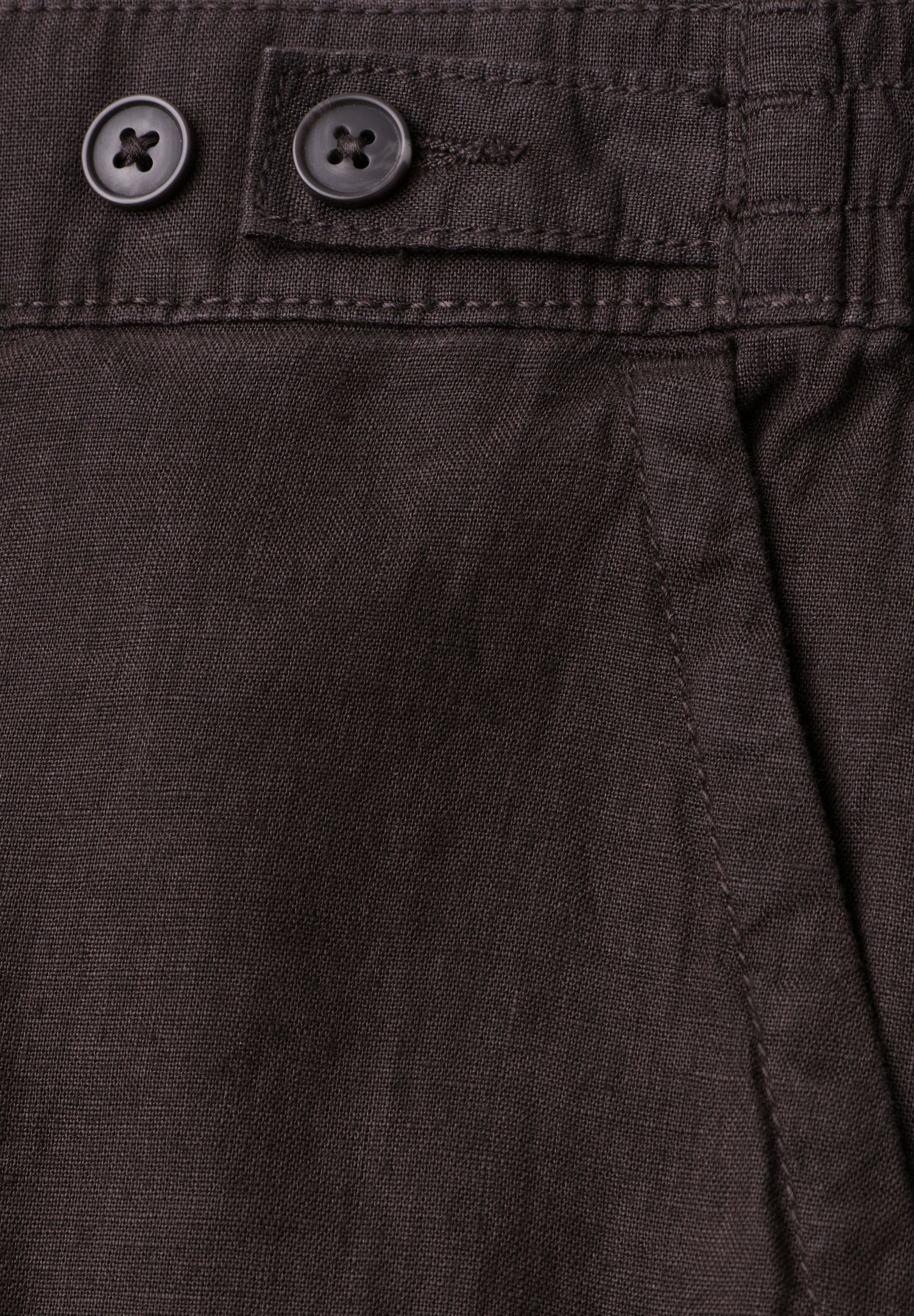 High Waist Wide Leg Hose aus Leinen