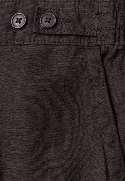 High Waist Wide Leg Hose aus Leinen