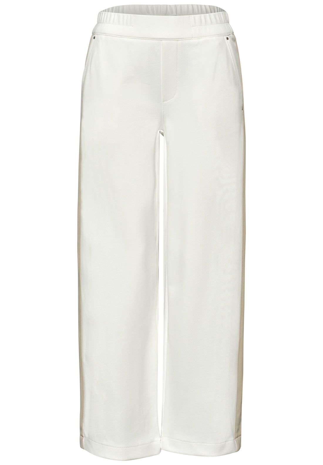 Wide Leg Hose mit Gallonstreifen