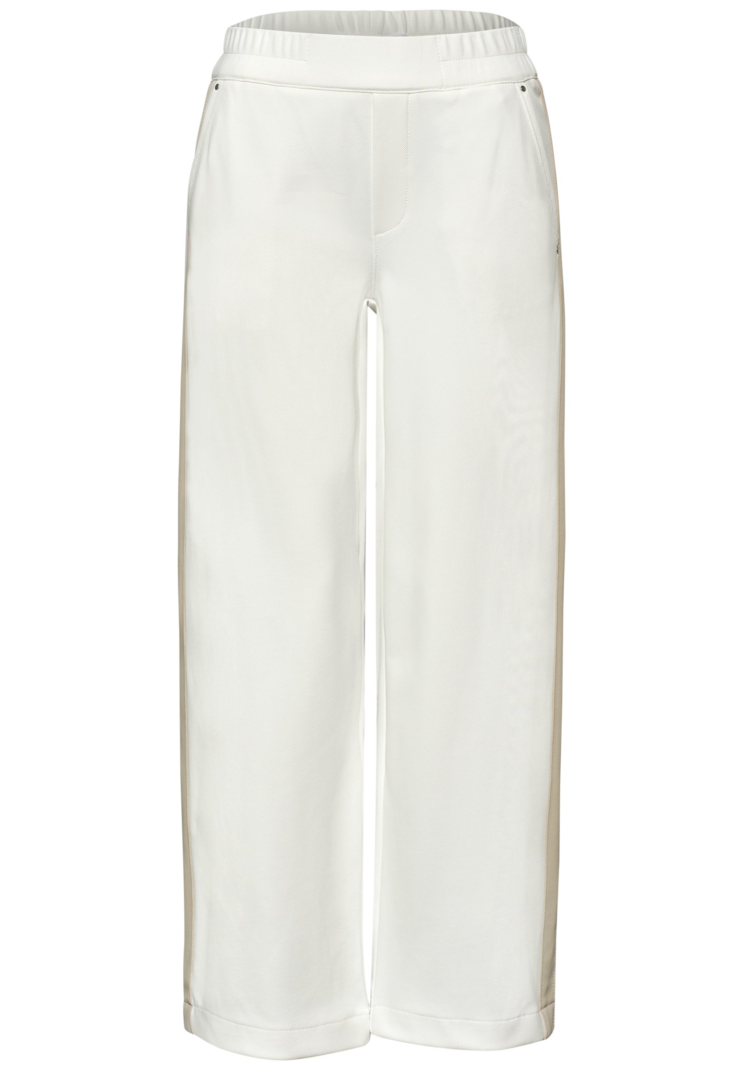 Wide Leg Hose mit Gallonstreifen